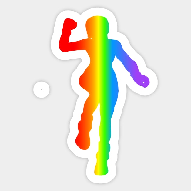 Hype Dance (Rainbow) Sticker by Graograman